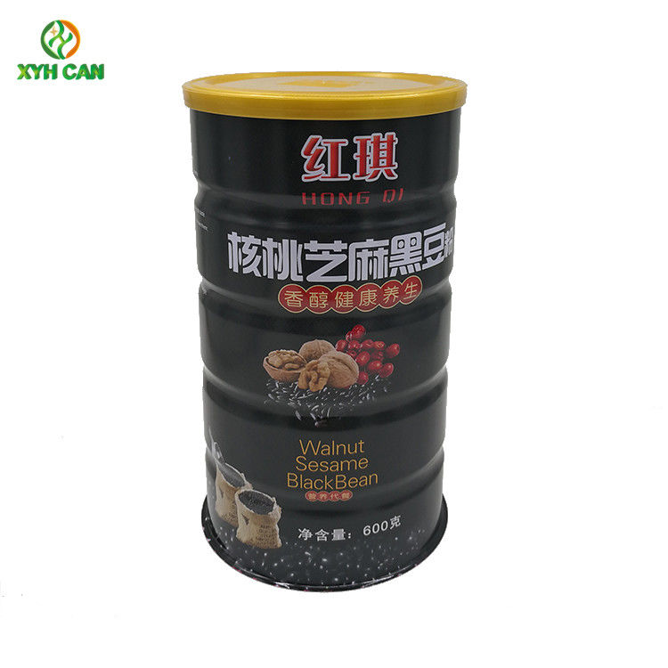 Milk Powder Tin Can Airtight CMYK Printing Tin Cans with Food Safe Standard
